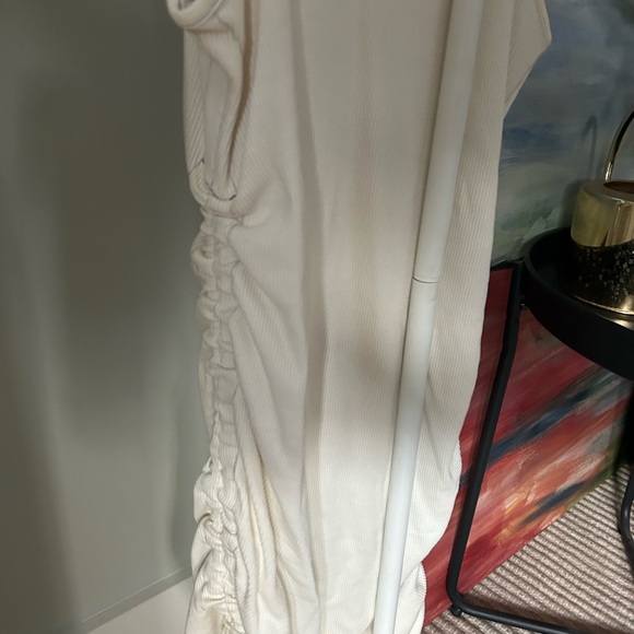 Cream tank dress Garage. Size Large. Great condition - Picture 3 of 3